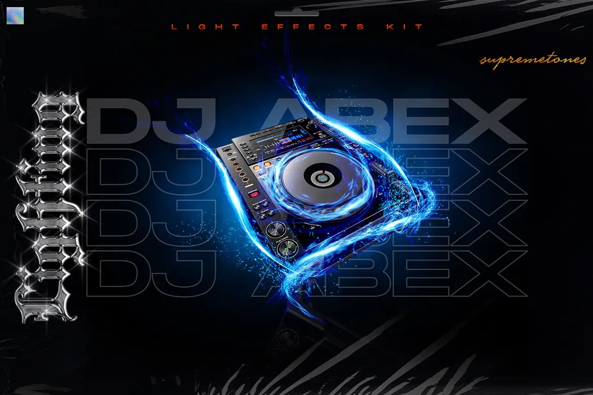 Bộ Kit Photoshop Tạo Hiệu Ứng Ánh Sáng - Light Effects Kit